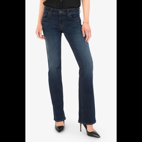 Kut from the Kloth Kate lowrise bootcut denim jeans sz 2 - Picture 1 of 10